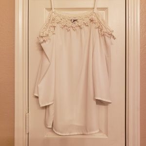 Off the shoulder blouse